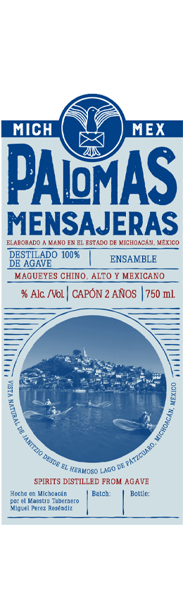 Palomas Mensajeras label