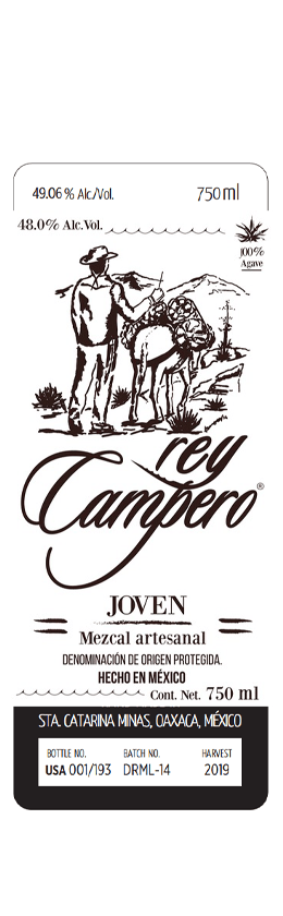 Rey Campero label